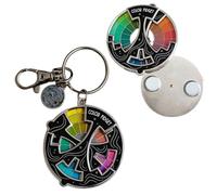 Roue rotative Colo R 20 teintes, identifie rapidement les relations tonales, broche en émail couleur, broche créative pour soulager le stress, convient pour les artistes, peintres, badges, cadeaux