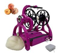 Roue rotative électrique avec interrupteur à pied, machine à enrouler 800 tr/min, vitesse réglable, commutation avant et arrière pour travaux manuels, tissage de fil, épilation d'animaux