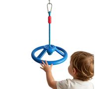 Roue rotative pour aire de jeux, haute capacité de charge, appareil facile à installer avec une forte adhérence, roue d'obstacle d'entraînement pour , adultes, garçons, filles, adolescents