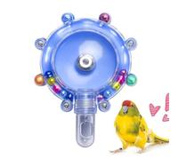 Roue rotative pour Oiseaux, Outil de compromis Mental, Amusants pour Chercher des cacatoès, pour Animaux domestiques, cacatoès, Conure, intérieur, extérieur, Patio, Balcon, Jardin, fenêtre