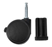 Roue roulette 1 ensembles 2-1/2 99241 matériaux durables plastique de haute qua