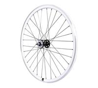 Roue Route - Fixie - Piste P2r 30mm Blanc Arriere Double Filetage Avec Pignon 16dts