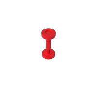 Roue Scooter Petite Roue 10 Pièces GDS-2198 Compatible avec Lego Jouets en Vrac Classiques MOC Couleur Rosso