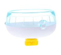 Roue Silencieuse en Plastique, pour Hamster et Chinchilla Jouet d'exercice | Intérieur Lisse et Sûr, Usage Nocturne Discret, pour Cages de Petits Animaux et Boutiques