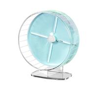 Roue silencieuse pour hamster 10" | No Bend Back Spinner Running pour gerbilles souris petits animaux chinchilla écureuil sucre planeur maison intérieur