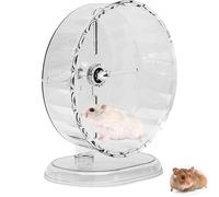 Roue silencieuse pour hamster, chinchilla, jouet grand et silencieux, 24 x 8,5 x 8,5 cm, pour gerbille, hérisson, planeur, sucre, furet, lapin, fitness pour animaux de compagnie