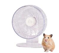 Roue silencieuse pour hamster - Jouet rotatif réglable en hauteur - Roue silencieuse pour hamster - Pour enrichir l'environnement pour animaux de compagnie tels que lapins, furets, hérissons, sucres