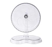 Roue Silencieuse pour Hamster Jouet Transparent Antidérapant 24,1 cm