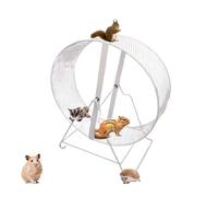 Roue silencieuse pour Hamster, Roue silencieuse,Roue silencieuse pour Petits Animaux Roue de Course pour Hamster, Souris, gerbilles, Petit Animal de Compagnie
