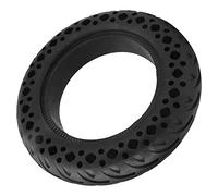 Roue solide 10 pouces, pneu électrique, scooter urbain, trottinette freestyle, vélo électrique, sans chambre à air, antidérapant durable, absorption chocs, caoutchouc renforcé