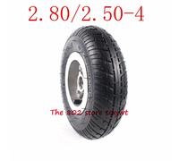 Roue Solide De 9 Pouces 2.80/2.50-4 Pneu De Haute Qualité Pour Remorque Et Chariot De Scooter Électrique, Camion À Main Pour Fauteuil Roulant