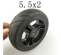 Roue Solide De Haute Réputation Avec Une Bonne Qualité 5.5x2 Pour Roue Rapide F0,Jackhot,Nes Pneu Solide De Scooter En Fiber De Carbone Avec Jante En Alliage