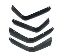 Roue Sourcils Ensemble Passages De Roue Pour Jeep Pour Wrangler Pour Gladiator Pour JT 2018-2023 4 Pièces Extensions Garde-boue Avant Et Arrière Pour Voiture(High Fender Version)