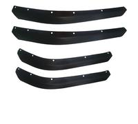 Roue Sourcils Kit De 4 Extensions D'ailes Basses Pour Jeep Pour Wrangler JL 2018+ Accessoires Pour Voitures(For high fender)