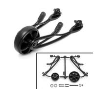 Brouette Set Stabilisateur Arrière Recharge Modélisme HPI 85245