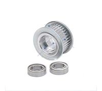 roue synchrone, Galet tendeur synchrone 2GT 20 dents, alésage 3 mm, 4, 5, avec roulement double face, for courroie GT2 de 7 à 11 largeur(2gt20 Toothed 7mm,4mm)