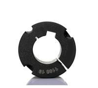 Roue synchrone, Poulie de distribution type V, douille conique 1108, diamètre d'alésage 14-28 mm, deux vis réglage incluses(20mm)