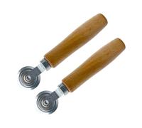 Roue tracer - 16,8cm outil tracage carton | roulette marqueuse patrons | outil aiguille precision ergonomique bois acier inoxydable | accessoire Coutuŕe bricolage creatif