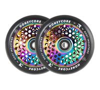 Roue Trottinette Freestyle - ROOT INDUSTRIES - Honeycore Noir - Pack de 2 - 110mm - Neochrome