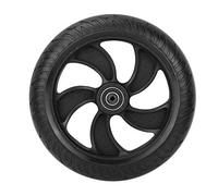 Roue Trottinette Freestyle,Stunt Scooter Roue Scooter de cascade professionnelle avec roulement et bague remplace les roues pédale pneu solide 8 pouces scooter