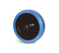 Roue type 571 non tachant bleue 125mm - GUITEL HERVIEU - 571-401-125L15