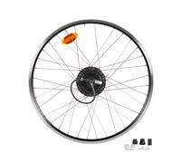 ROUE VTC 26" ARRIERE DOUBLE PAROI MOTORISEE FREINAGE PATINS