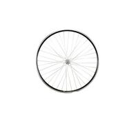 Roue vtc 28 av ecrou axe plein jante noir mach1 er10.moy miche magnum v-brake 36t