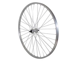 Roue VTC-City 700X28-35 Arriere ALU MOY ALU AXE Plein RL 1V. (Vendu sans ECROU 10X100 Largeur Interieure 18.5mm -EXTERIEURE 24.5mm