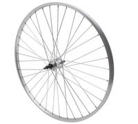 Roue vtc 28"" ar ecrou rl a visser axe plein jante argent mach1 m110 evo moy miche magnum 3