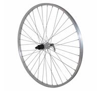 ROUE ARRIERE VELO 700x35 VTC 28" CASSETTE 9/10/11V. A BLOCAGE (ETRTO 19-622) SHI