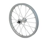 Roue Vtt 16 Avant 16x1,75 Alu Moy Acier Axe Plein (Vendu Sans Ecrou 9x100)