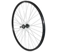 Roue Vtt 27.5 P2r Disc Arriere Alu Noire Double Paroi Moy 36rayons Alu 6trous Roue Libre 8-7-6v.