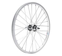 Roue VTT arrière avec vitesse en aluminium Gurpil Argenté