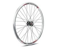 Gurpil Fixed Dp-18 Bearings Disc Tubular Front Wheel Argenté 9 x 100 mm