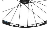 Roue vtt disque 29" shimano mt500 boost centerlock avant noir axe traversant 15-