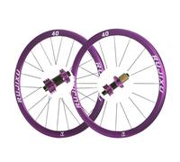 Roues 700C Jante ALU Paire De Roues De Vélo De Route Frein Disque Axe Traversant MOYEU Avant 12 * 100mm Arrière 12 * 142mm for Cassette 7/8/9/10/11/12 Vitesses(50mm)