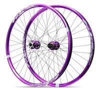 Roues À Blocage Rapide pour VTT 26/27,5/29pouces Jantes en Alliage D'aluminium 32 Rayons Frein À Disque Moyeux Avant Et Arrière pour Cassette 8-12 Vitesses(Front+Rear,29in)