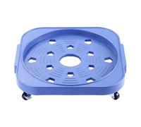 Roues à Godets de 5 gallons - Large Moteur Universel antidérapant et Robuste | roulettes avec système de freinage Plateau de Base Étagère | Transporteur de Seau d'eau - Détails de la Construction