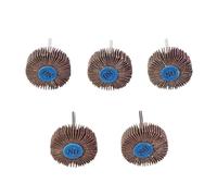 Roues à Lamelles 5PCS Flap Wheels For Rotary Tool Die Grinder Sanding Disc 3.17mm Shank Shutter Polishing Deburring Wheel
