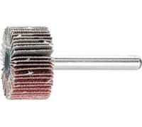 PFERD Roue à lamelles sur tige F 3015/6 A 30×15 mm corindon grain 80 tige 6 mm