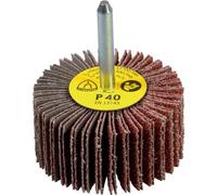 Roues à lamelles sur tige KM 613 Ø50xH20mm Grain 60 Corindon Ø de la tige 6 mm