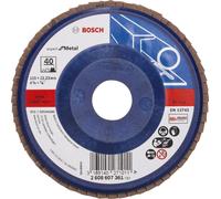 Bosch Bosch disque à rabat X551 Expert pour Métal droit 115 mm 40 plastique Quantité:10