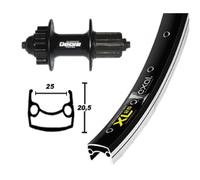 Exal Roue Arrière De Vtt Winora Xl 25 Disco Gt Deore Xt