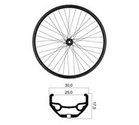 Mvtek 29´´ Disc Tubeless Mtb Rear Wheel Argenté 12 x 142 mm / Shimano/Sram HG Black