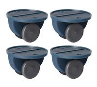 Roues autocollantes,Mini roulettes auto-adhésives - Mini roues collantes, ensemble de 4 mini roulettes, non pivotantes pour boîte de rangement, poubelle, carton mobile