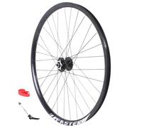 Roues Avant/Arrière De Vélo 26" Jantes en Alliage D'aluminium À Double Paroi Freins À Disque QR 100 Mm/135 Mm 32H pour 8-12 Vitesses(Schwarz)