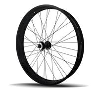 Roues avant de vélo de neige : pneus larges 20/26 x 4,0 pouces, jantes en alliage d'aluminium, roues de plage 36 trous, QR 9 x 135 mm, freins à disque 6 boulons, roue libre rotative pour vélo électriq