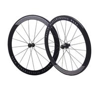 Roues Avant Et Arrière 700C pour Vélo de Route Jantes Double Paroi 30/40/50 mm Moyeux de Frein C/V/sur Jante Cassette 7/8/9/10/11/12 Vitesses Blocage Rapide 100/130 mm (Moyeu Noir 50 mm)