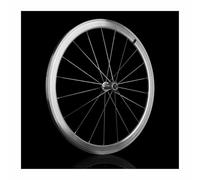 Roues Avant Et Arrière De Course À Pignon Fixe 700C Jantes en Aluminium À Double Paroi De 40mm, Freins À V, 100x9mm QR, Axe Rigide 9.5x120mm, Moyeu À Pignon Fixe Double Face(F 9 * 100MM)