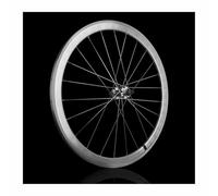 Roues Avant Et Arrière De Course À Pignon Fixe 700C Jantes en Aluminium À Double Paroi De 40mm, Freins À V, 100x9mm QR, Axe Rigide 9.5x120mm, Moyeu À Pignon Fixe Double Face(R 9.5 * 120MM)